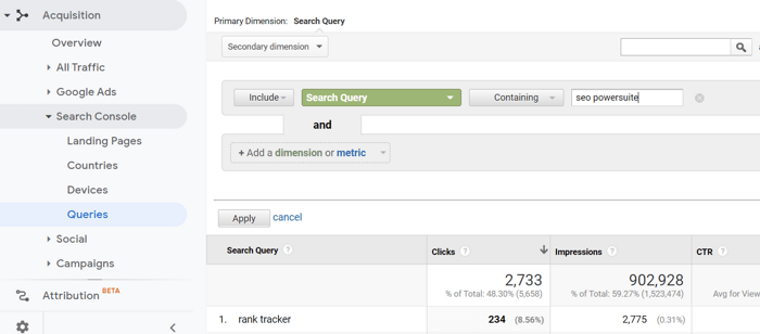 branded traffic in Google Analytics